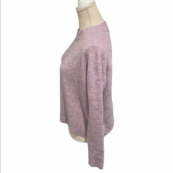 H&M Basic/Basique Purple Crewneck Sweater Pullover Womens Medium - Picture 7 of 7